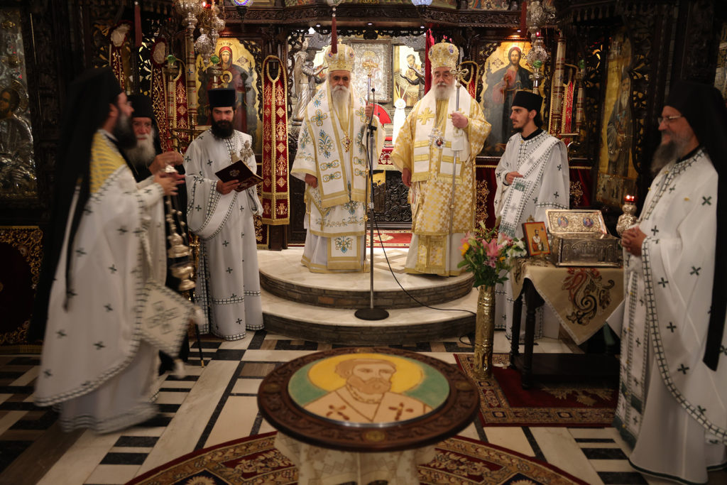 Ο Μητροπολίτης Ηλείας στην πανήγυρη του Αγίου Αυγουστίνου στο Τρίκορφο