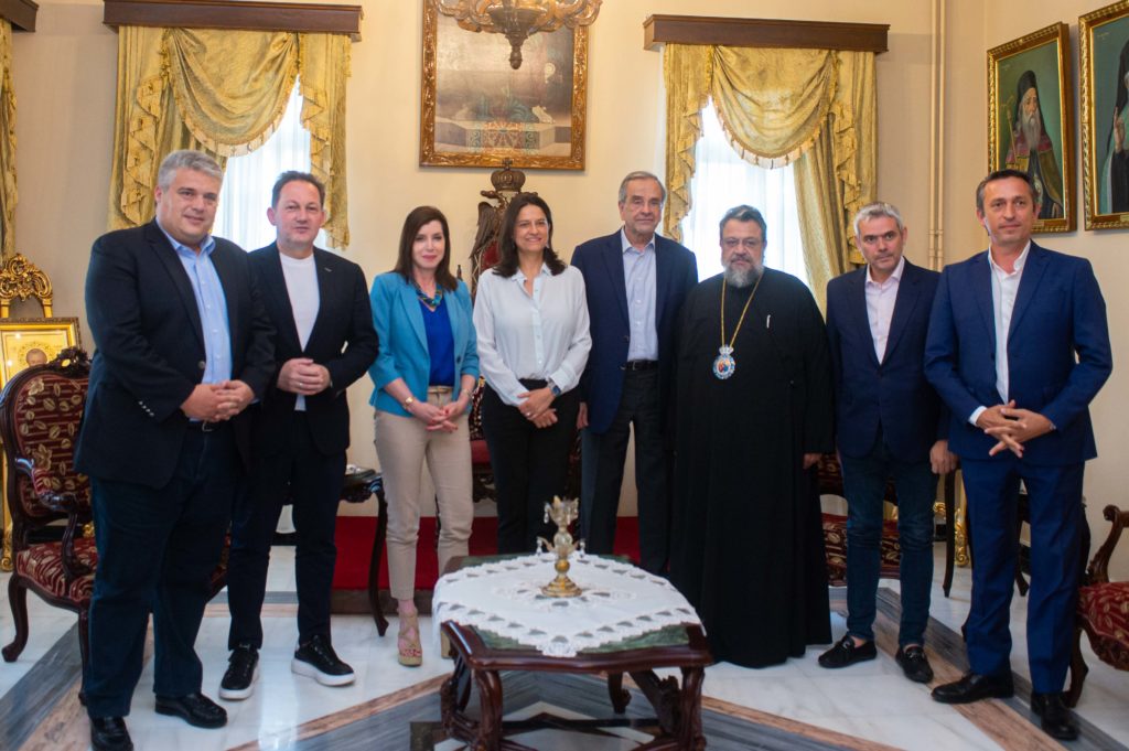 Κλιμάκιο της Νέας Δημοκρατίας στην Ιερά Μητρόπολη Μεσσηνίας