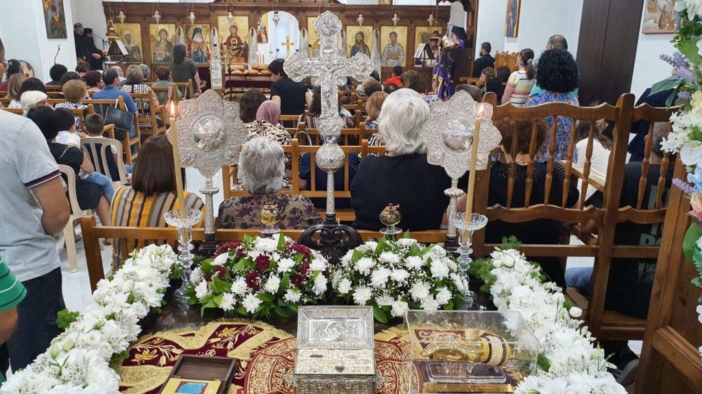 Τεμάχιο του Ιερού Λειψάνου και μέρος της αφθάρτου καρδίας του Αγίου Λουκά του Ιατρού στη Λεμεσό