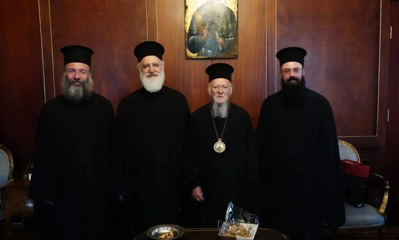 Representation of the Church of Crete at the name day celebration of Ecumenical Patriarch Bartholomew