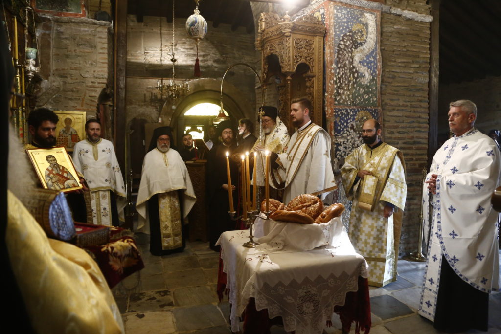 Φωτορεπορτάζ ope.gr: Αρχιερατικός Εσπερινός Αγίου Νικηφόρου και ονομαστήρια Επισκόπου Αμορίου στην Ιερά Μονή Βλατάδων