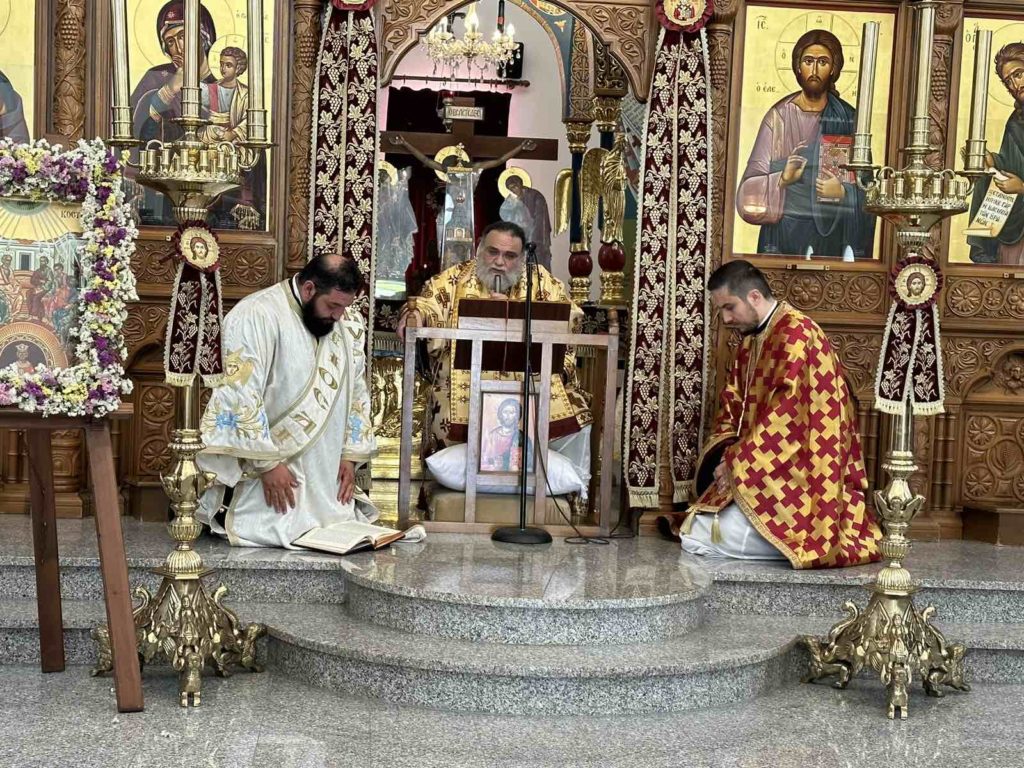 Πανηγυρικά εορτάστηκε η Πεντηκοστή στην Ιερά Μητρόπολη Ταμασού και Ορεινής