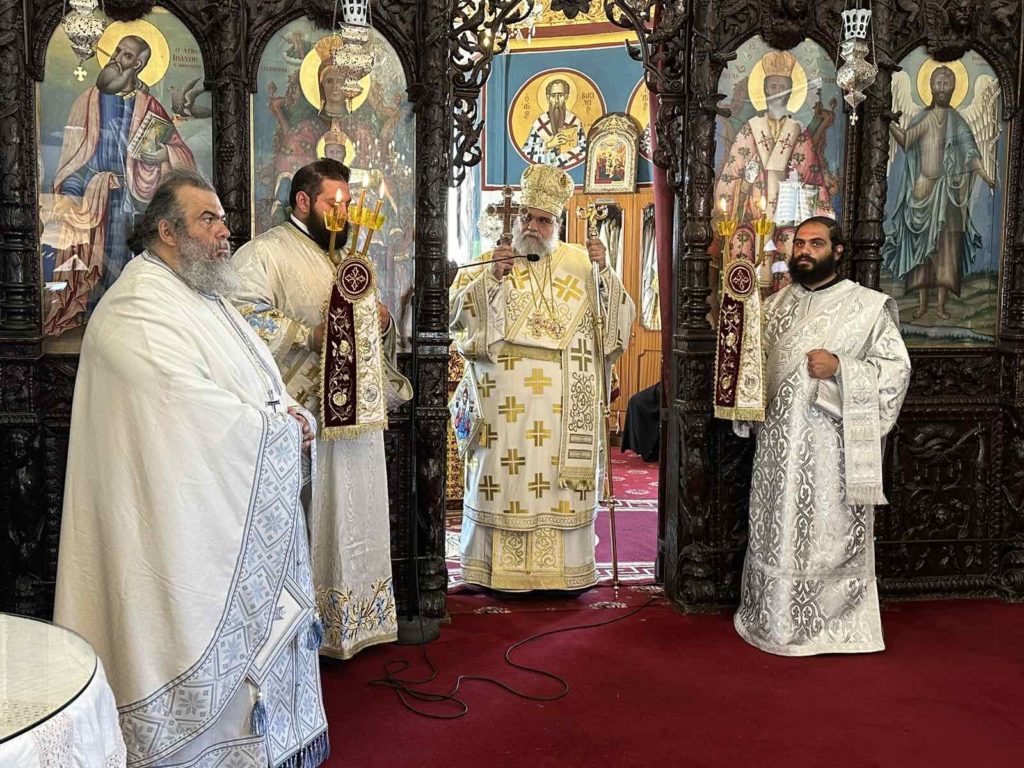 Κυριακή Γ’ Ματθαίου και απονομή οφφικίων στην Ιερά ΜητρόποληΤαμασού