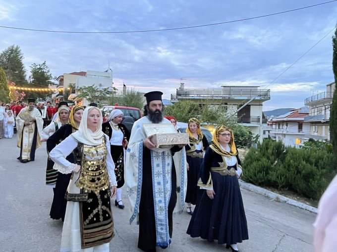 Η εορτή της ανακομιδής και μετακομιδής των Ιερών Λειψάνων του Αγίου Ρηγίνου στη Λιβαδειά