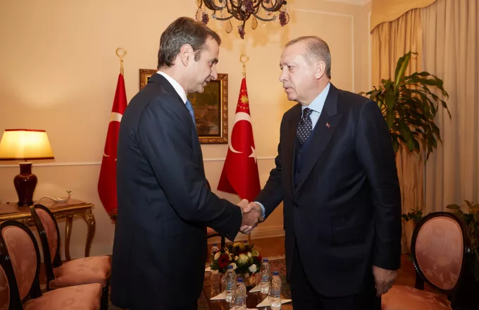 Τηλεφωνική επικοινωνία Μητσοτάκη – Ερντογάν: Τι συμφώνησαν