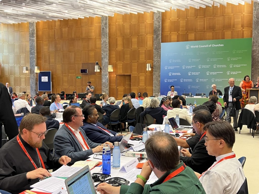 ეკლესიათა მსოფლიო საბჭოს ცენტრალური კომიტეტის სხდომაზე რუსეთის მართლმადიდებელი ეკლესიის დელეგაციას სსკგ-ის თავმჯდომარე ხელმძღვანელობს