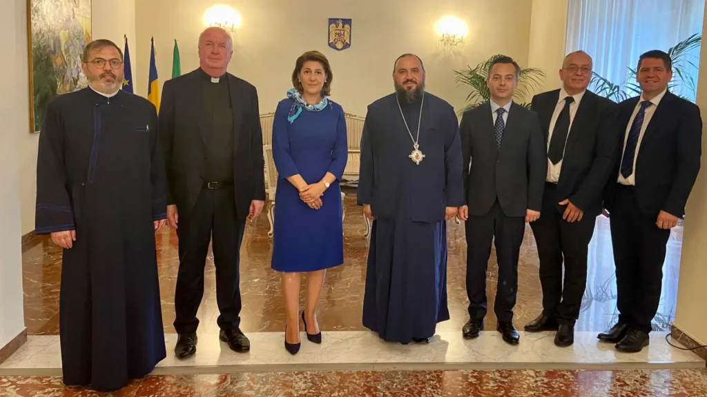 Ambasadoarea României în Italia mulțumește pentru sprijinul material și moral oferit de culte românilor din Peninsulă