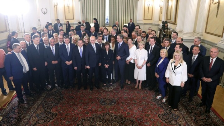 Αυτή είναι η νέα Κυβέρνηση του Κυριάκου Μητσοτάκη – Όλα τα ονόματα