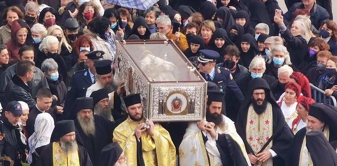 Ένας χρόνος από την Αγιοκατάταξη του Οσίου Βησσαρίωνα του Αγαθωνίτη