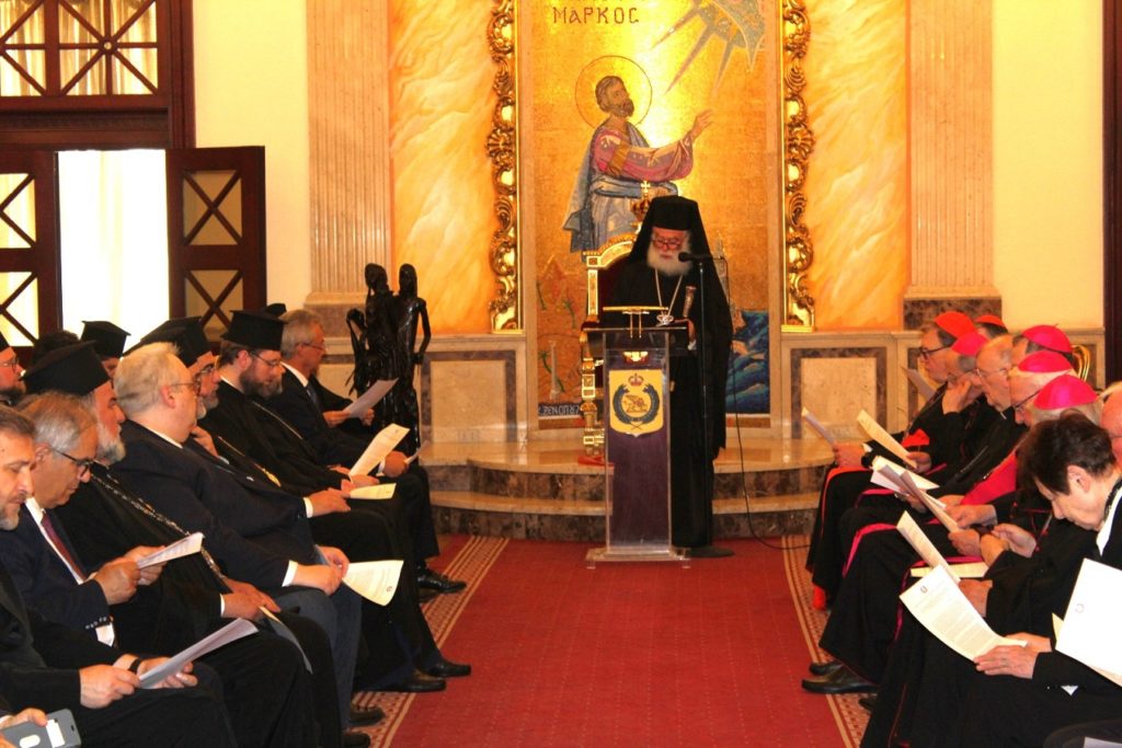 Opening ceremony of Theological Dialogue between Orthodox & Roman Catholic Churches in Alexandria