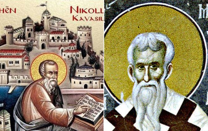 Hierodëshmor Metodi i Patarës. Oshënar Nikolla Kavasila. Kalisti i Konstandinopojës.