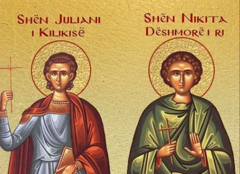 Dëshmor Juliani i Kilikisë. Hierodëshmor Terenti i Ikonisë. Dëshmor i ri Nikita