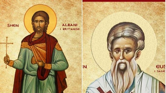 Hierodëshmor Eusebi i Samosatës. Dëshmorët Zinoni, Zinai. Dëshmor Albani në Britani.