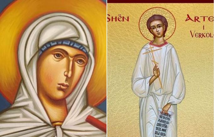 DËSHMORE AGRIPINA DHE SHOQET E SAJ PAULA, VASA DHE AGATHONIKA