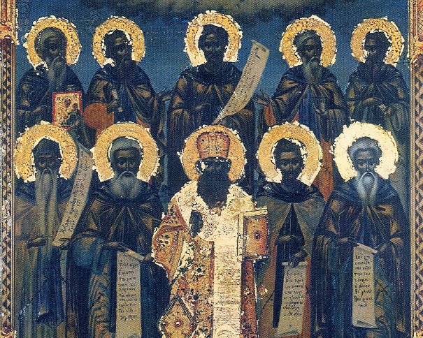 Οι Άγιοι της Μονής Βατοπαιδίου