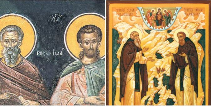 Transferimi i lipsaneve të Anargjentëve Kir dhe Joan. Oshënarët Sergji e Gjermani