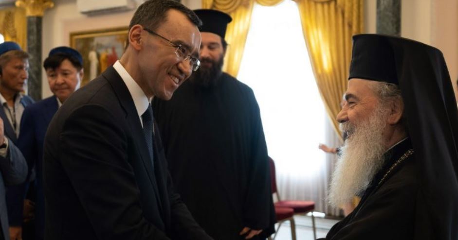 Head of Secretariat of World Religious Leaders embarks on diplomatic visit to Patriarchate of Jerusalem