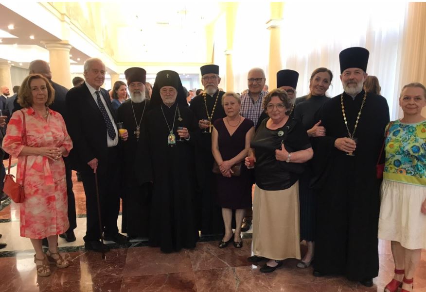 Управляющий Брюссельско-Бельгийской епархией посетил праздничный приём в честь Дня России