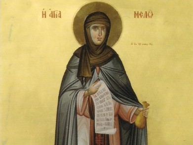 Ο εορτασμός της Οσίας Μελούς στη Βουρρίνα της Κω το Σάββατο 1 Ιουλίου