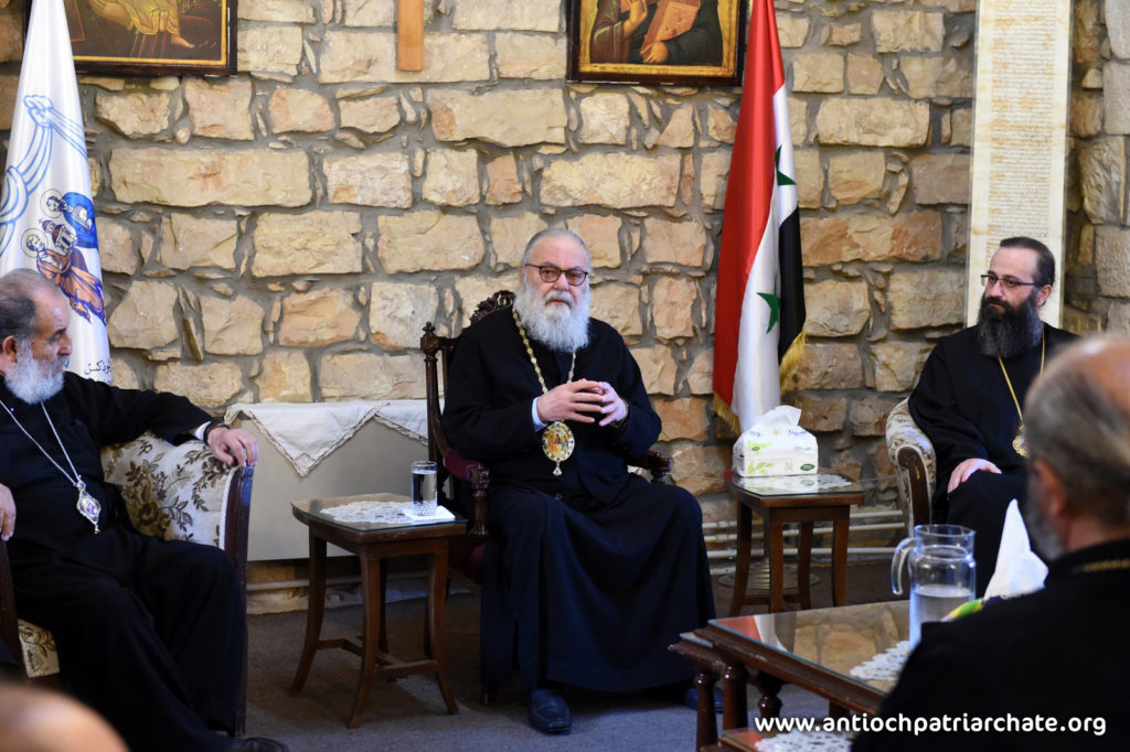 Για την εν Χριστώ ζωή μίλησε  στους ιερείς της Δαμασκού ο Πατριάρχης Ιωάννης