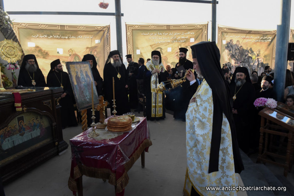 Η μνήμη των Πρωτοκορυφαίων στη Δαμασκό (ΦΩΤΟ)