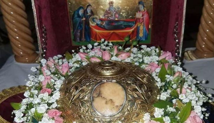 Η Τιμία Κάρα του Οσίου Δαυίδ του εν Ευβοία στην Φιλιππιάδα