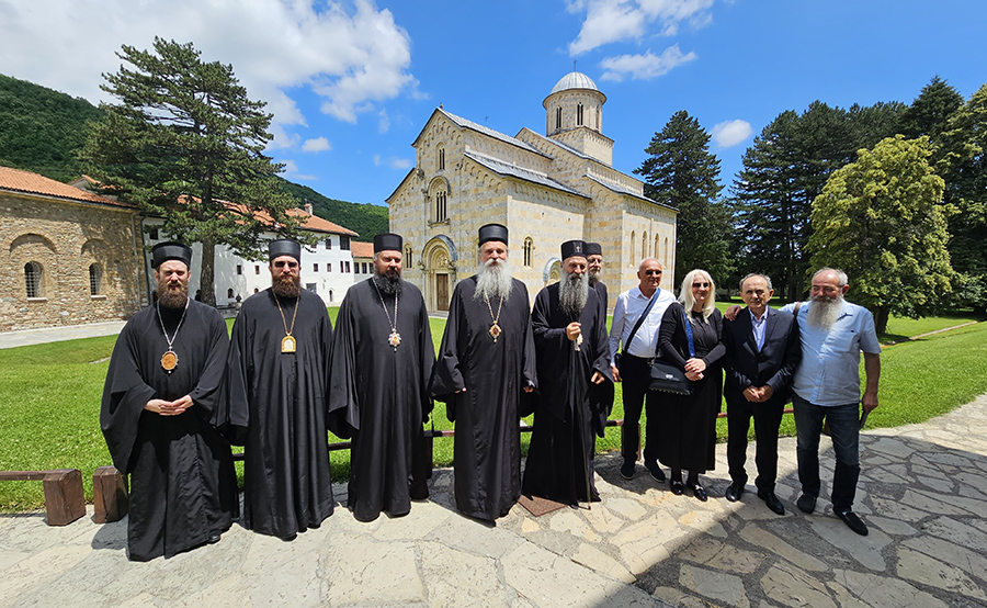 Στη Μονή Βισόκι Ντέτσανι ο Πατριάρχης Σερβίας Πορφύριος