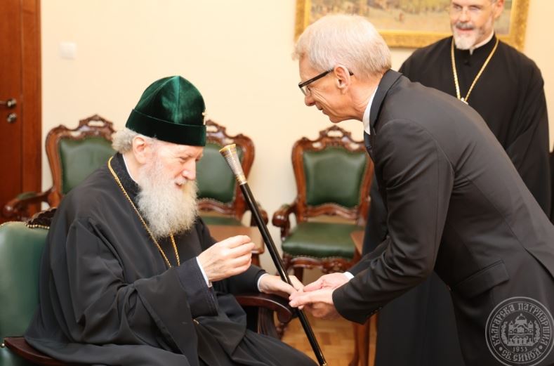 Με τον Πατριάρχη Νεόφυτο συναντήθηκε ο Πρωθυπουργός της Βουλγαρίας