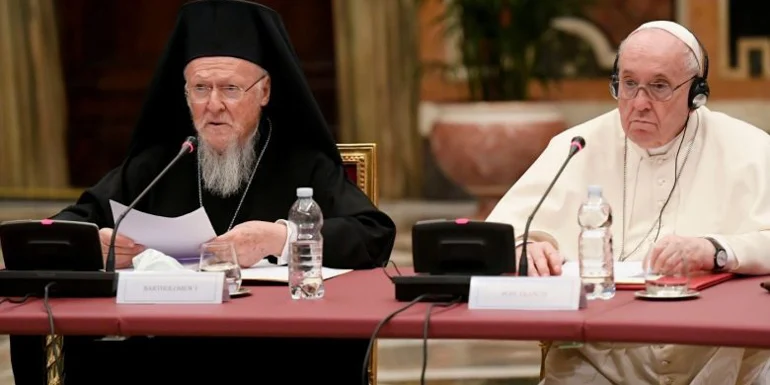 Ecumenical Patriarch Bartholomew sent wishes to Pope Francis for a speedy recovery