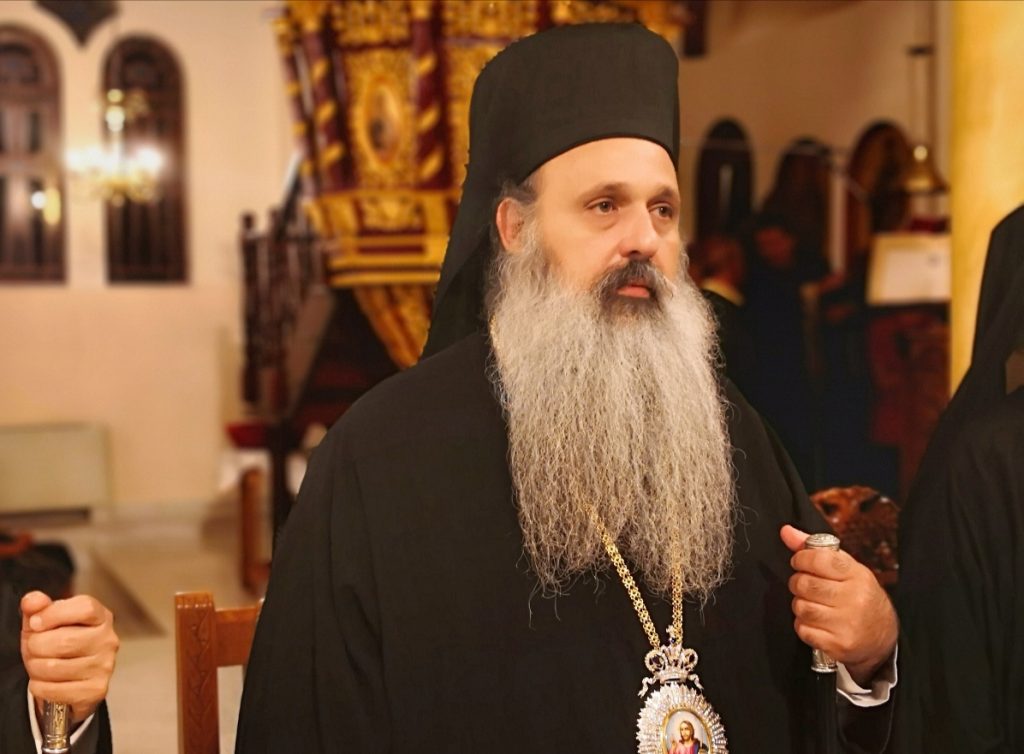 Στην Ιερά Μονή Σίμωνος Πέτρας ο Μητροπολίτης Σταγών Θεόκλητος