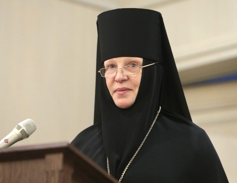 Патриаршее поздравление настоятельнице Богородице-Рождественского монастыря г. Москвы игумении Викторине (Перминовой) с 30-летием настоятельского служения