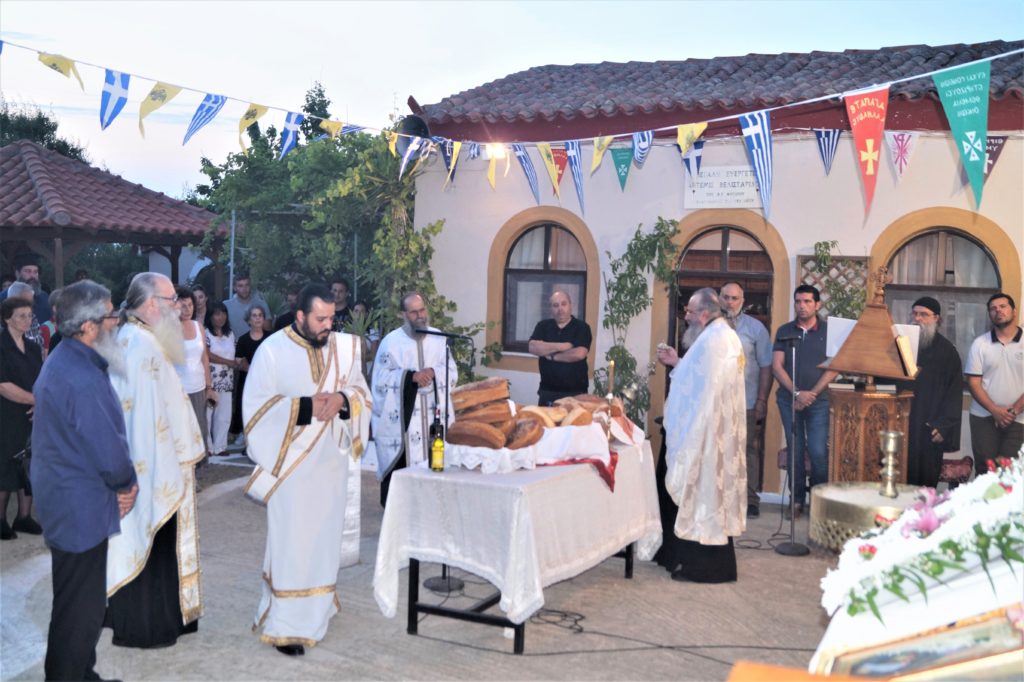 Εορτή ευρέσεως του Τάφου και των Λειψάνων του Ιερομάρτυρος Ραφαήλ του εν Μυτιλήνη