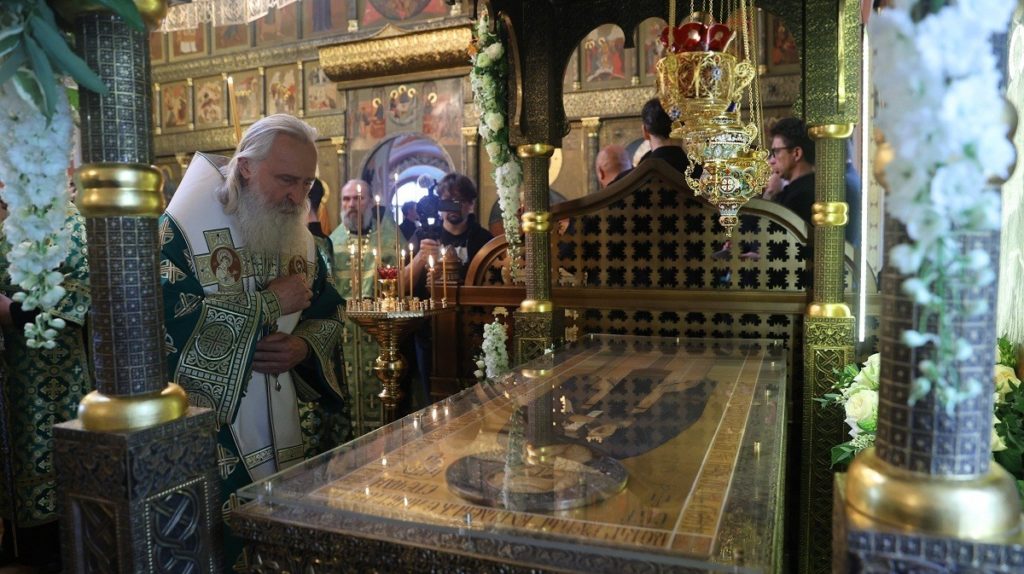 В Стефано-Махрищском ставропигиальном монастыре отметили день памяти основателя обители