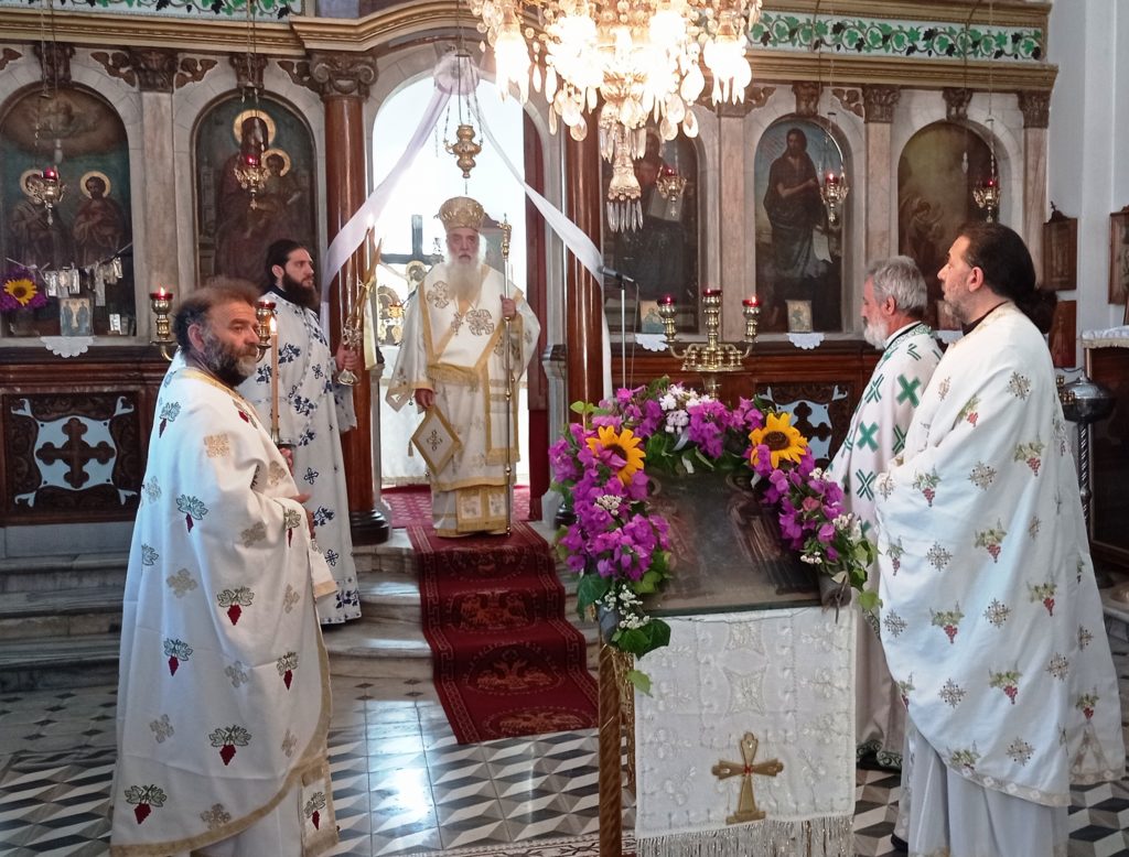 Ποιμαντική επίσκεψη του Μητροπολίτη Σάμου στην Ικαρία