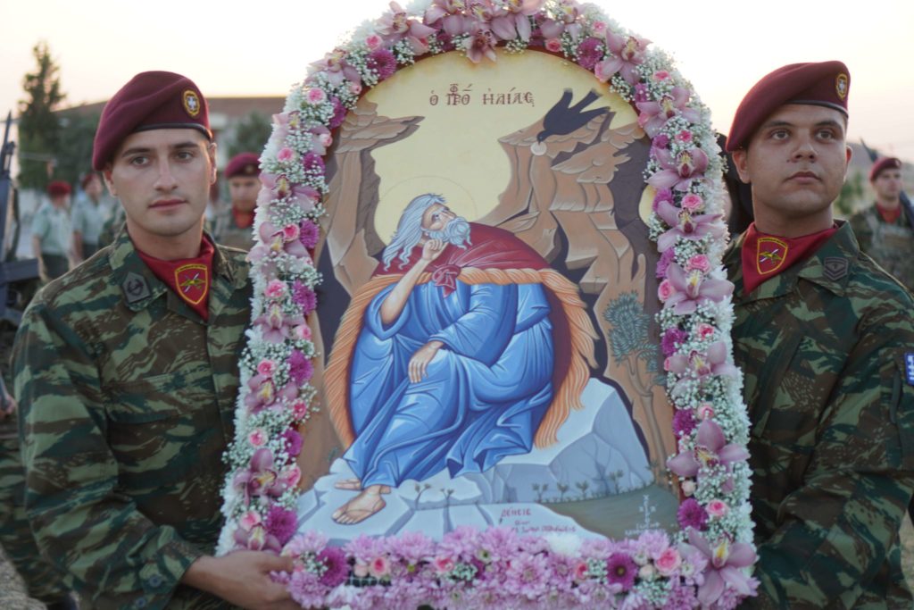 O Εορτασμός του Προφήτη Ηλία, Προστάτη της Αεροπορίας Στρατού (ΦΩΤΟ)