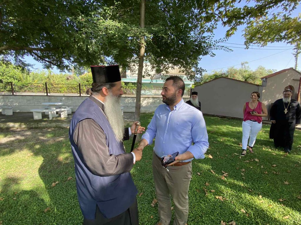 Ο Περιφερειάρχης Στερεάς Ελλάδος, Φάνης Σπανός, στην Κατασκήνωση της Ι.Μ. Φθιώτιδος