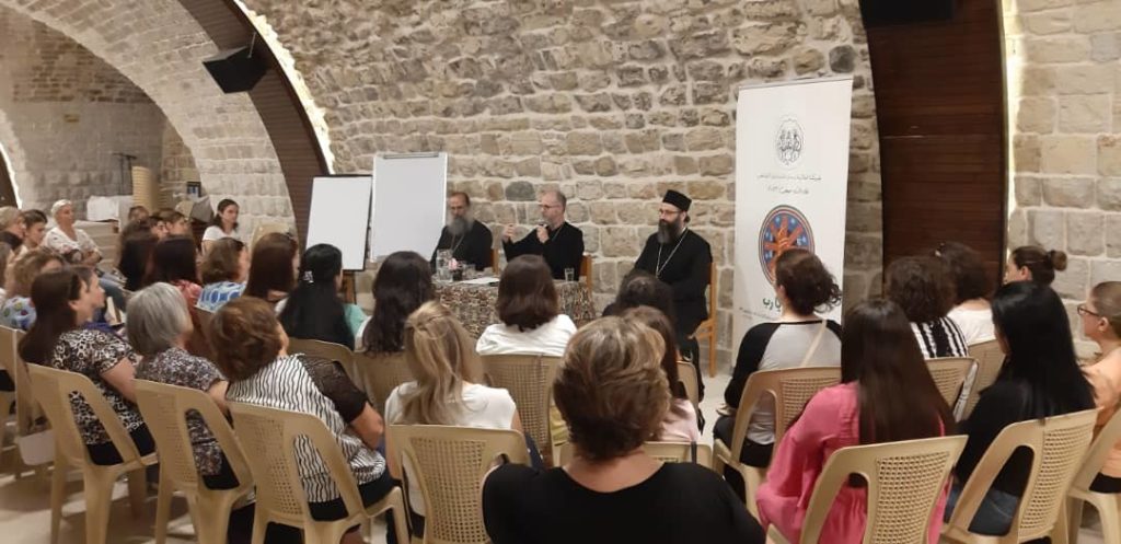 حديث في لقاء الخوريات العام في دير القديس جاورجيوس الحميراء