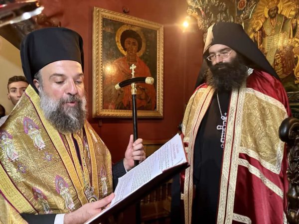 Πανήγυρη Ιεράς Μονής Προφήτου Ηλιού Θήρας και Ενθρόνιση του νέου Καθηγουμένου