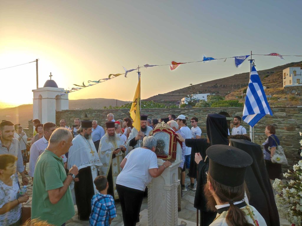 Φωτορεπορτάζ ope.gr: Η εορτή της Ανάμνησης του οράματος της Οσίας Πελαγίας και η λιτανεία της Θαυματουργής Εικόνας Ευαγγελισμού της Θεοτόκου