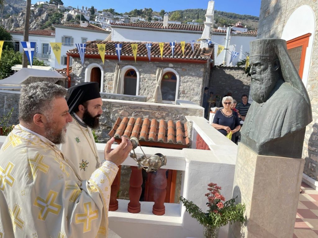 Η εορτή του Οσίου Αθανασίου του Αθωνίτου στην Ύδρα