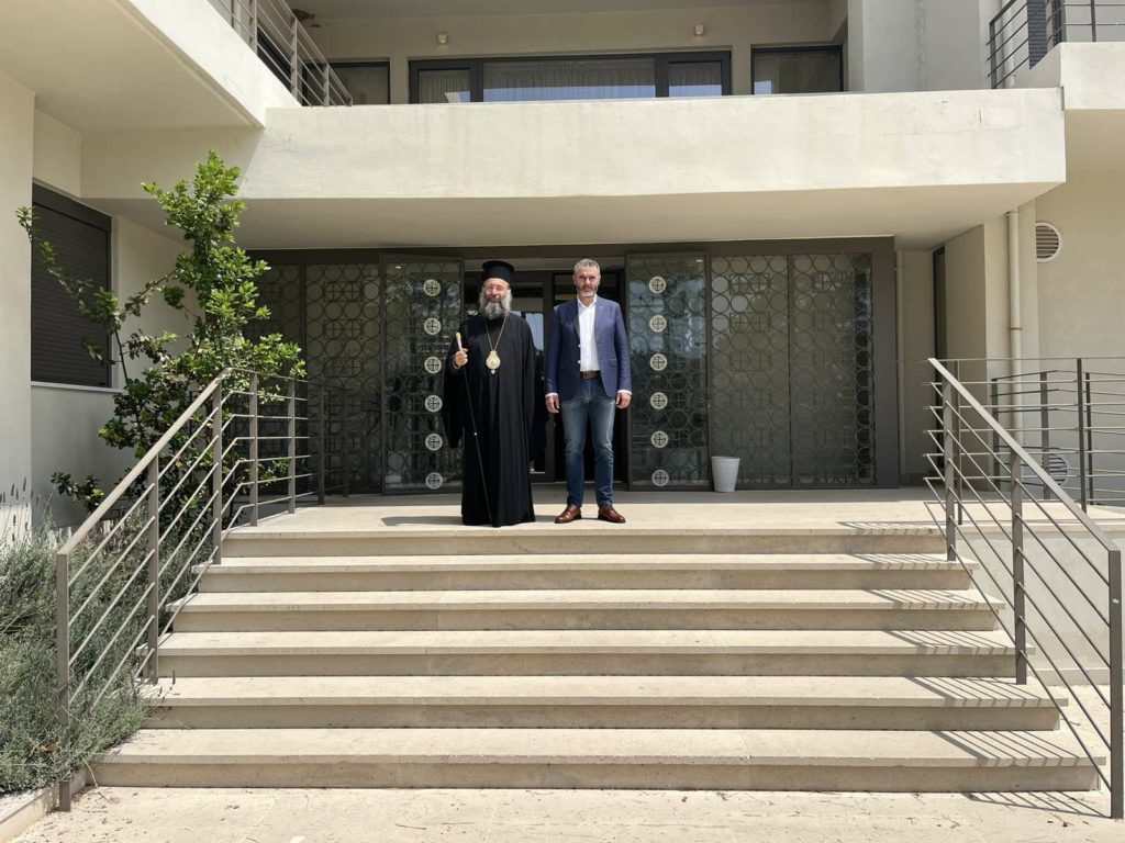 Συναντήσεις του Μητροπολίτη Ρεθύμνης στο Κέντρο «Θεομήτωρ»