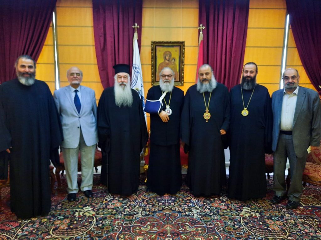 Συνάντηση Πατριάρχη Αντιοχείας με τον Αρχιεπίσκοπο Κυριακουπόλεως στο Μπαλαμάντ