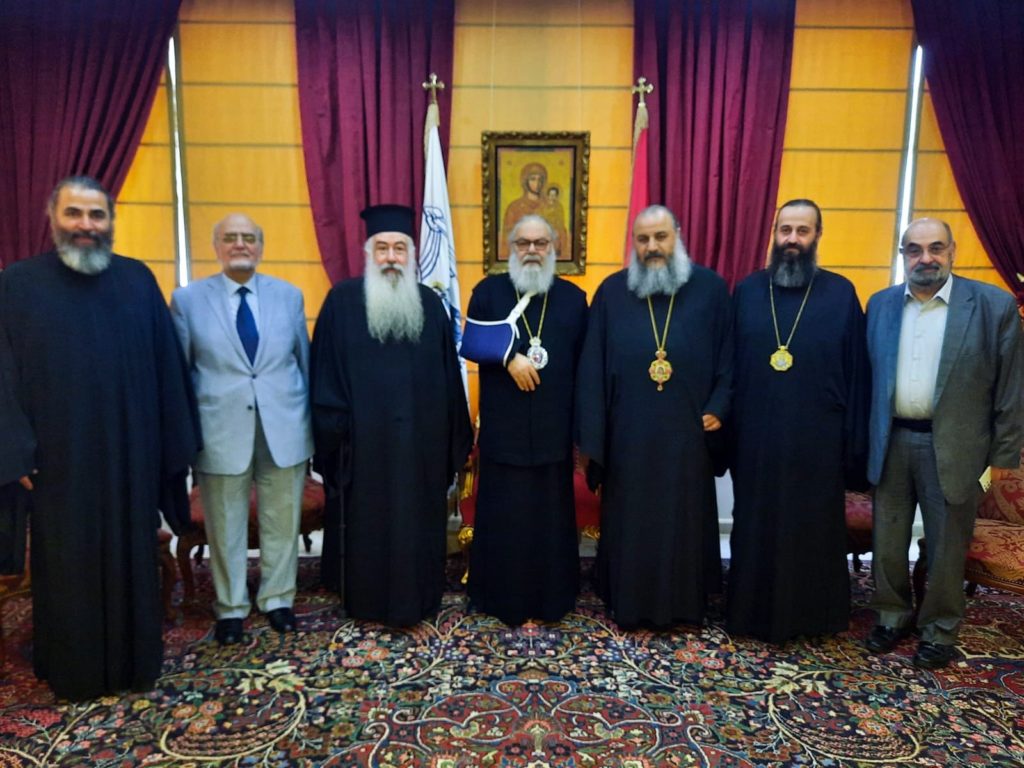 Συνάντηση Πατριάρχη Αντιοχείας με τον Αρχιεπίσκοπο Κυριακουπόλεως στο Μπαλαμάντ