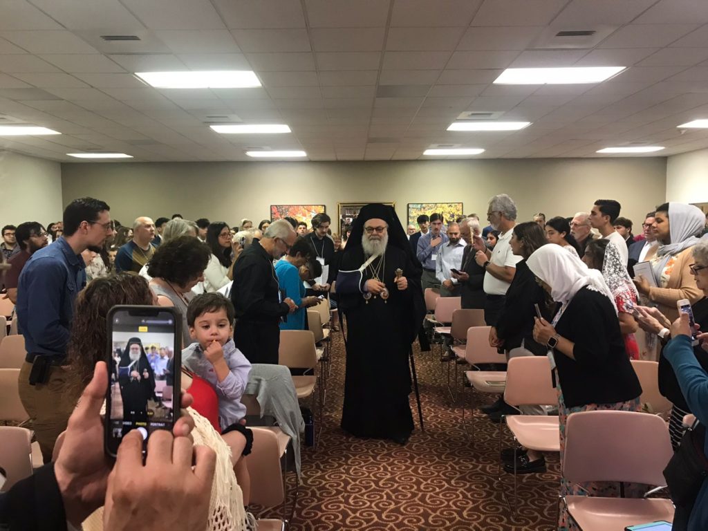 قداس الأحد في القرية الأنطاكية في بنسلفانيا