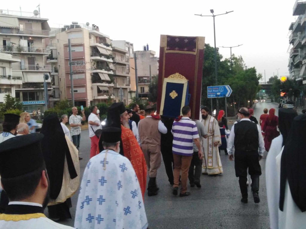 Ηθικός αίνος για την Παρθενομάρτυρα Μαρκέλλα, στον ομώνυμο ναό του Βοτανικού