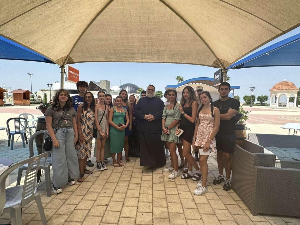 Παιδιά από την Ομογένεια των ΗΠΑ και του Καναδά στον Μητροπολίτη Ταμασού