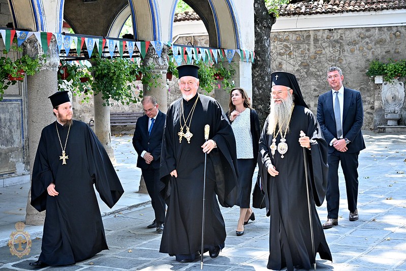 Посещение на Халкедонския митрополит Емануил в Пловдив
