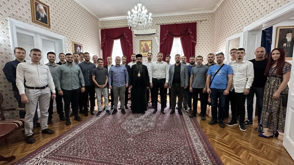 Συνάντηση του Επισκόπου Σάμπατς με φοιτητές θεολογίας