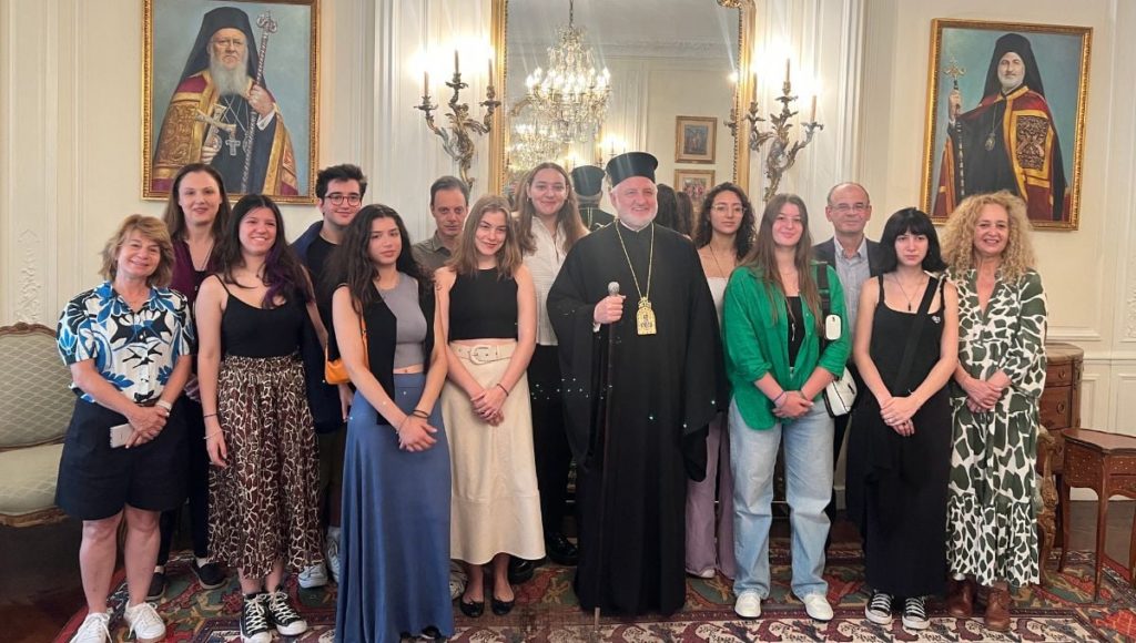 Archbishop Elpidophoros of America Welcomes Students from American College