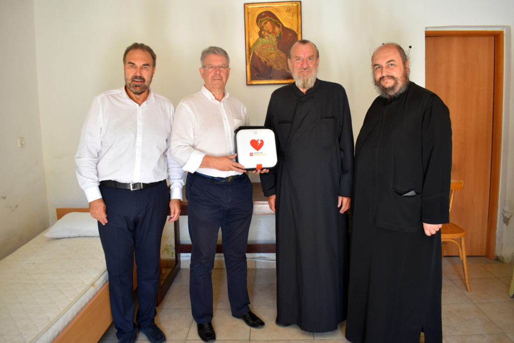 Παράδοση απιδινωτή στην κατασκήνωση της Ιεράς Μητροπόλεως Φλωρίνης